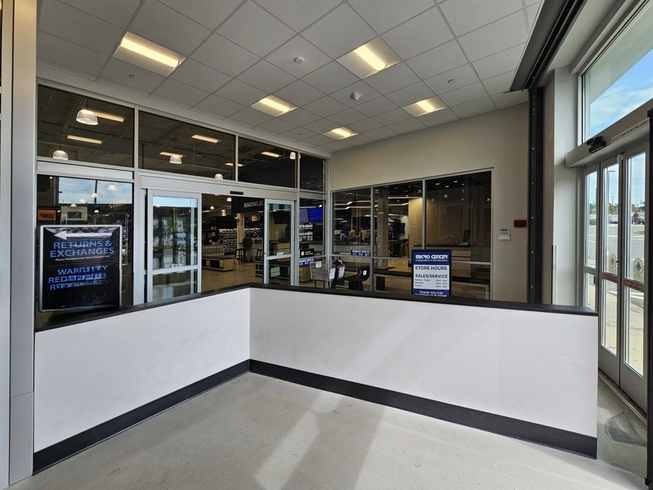 Commercial glass project